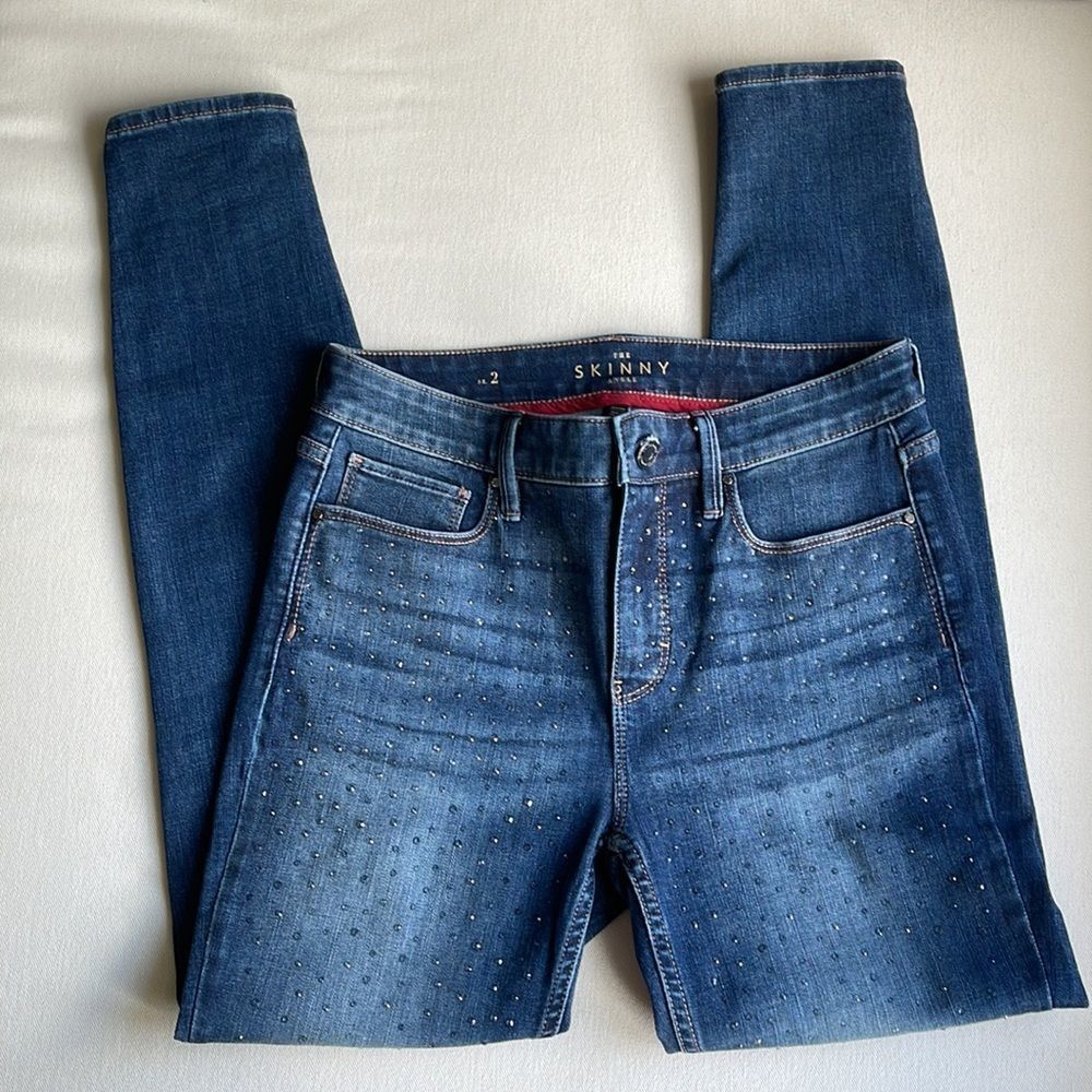 White House Black Market Embellished jeans size 2 - Picture 2 of 8